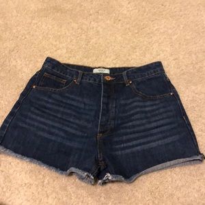 High Waisted Jean Shorts Accepting Offers